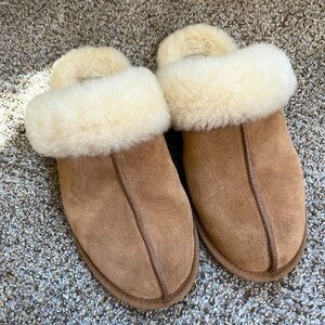 ugg scuffette II slippers chestnut color